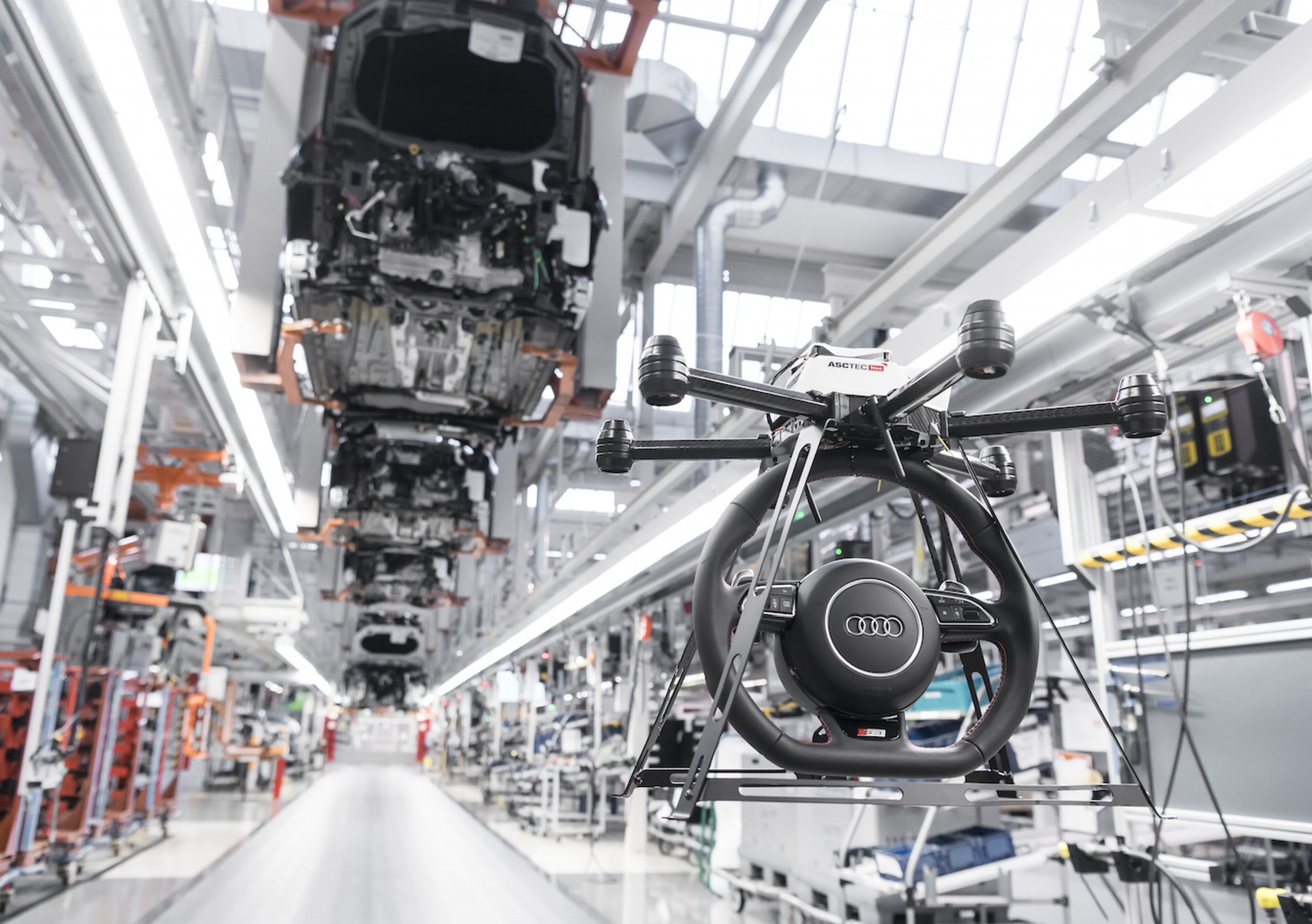 Audi Smart Factory: con robot e big data, produrre con la massima efficienza