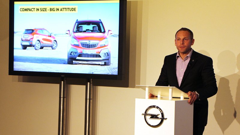 Martin Golka: &laquo;Opel Mokka &egrave; compatta ma sotto &egrave; una grande&raquo;