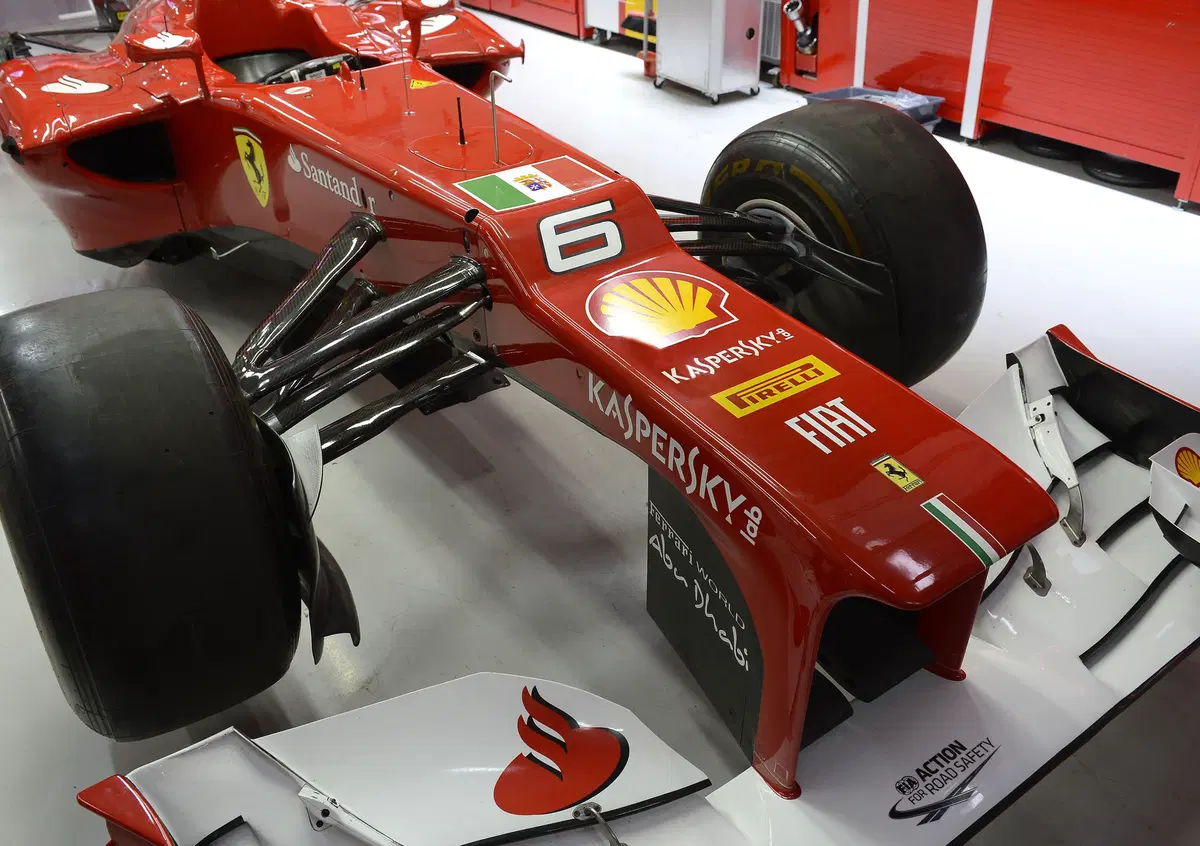 La Ferrari correr&agrave; il GP d'India con la bandiera della Marina Militare