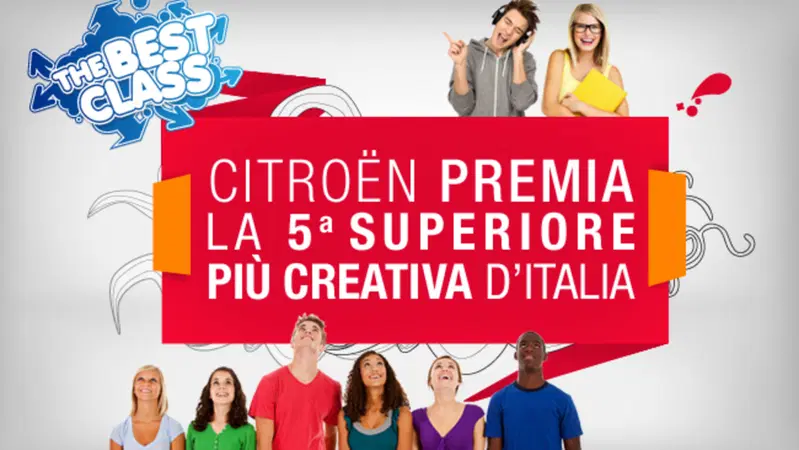Citro&euml;n: &ldquo;The Best Class&rdquo;premia le quinte superiori pi&ugrave; creative d'Italia