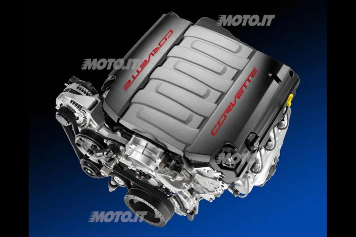 Corvette C7: ecco il V8 LT1 da 6.2 litri