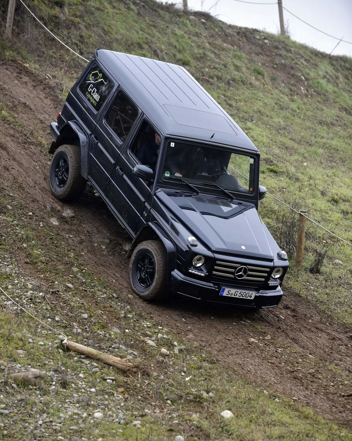 Mercedes Classe G: alla frusta tra pista e 'montagne artificiali' (13)