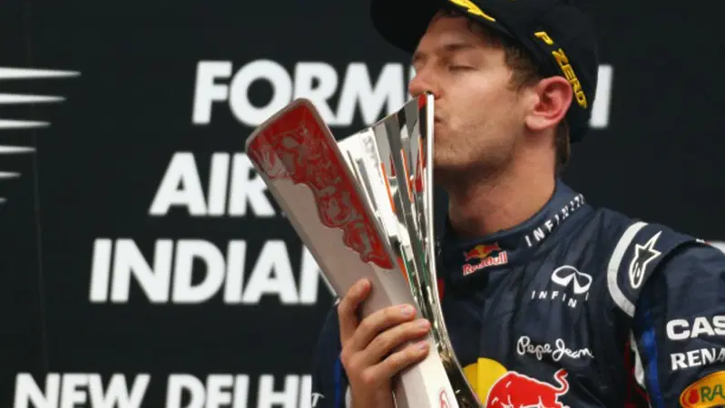Vettel vince il GP d'India