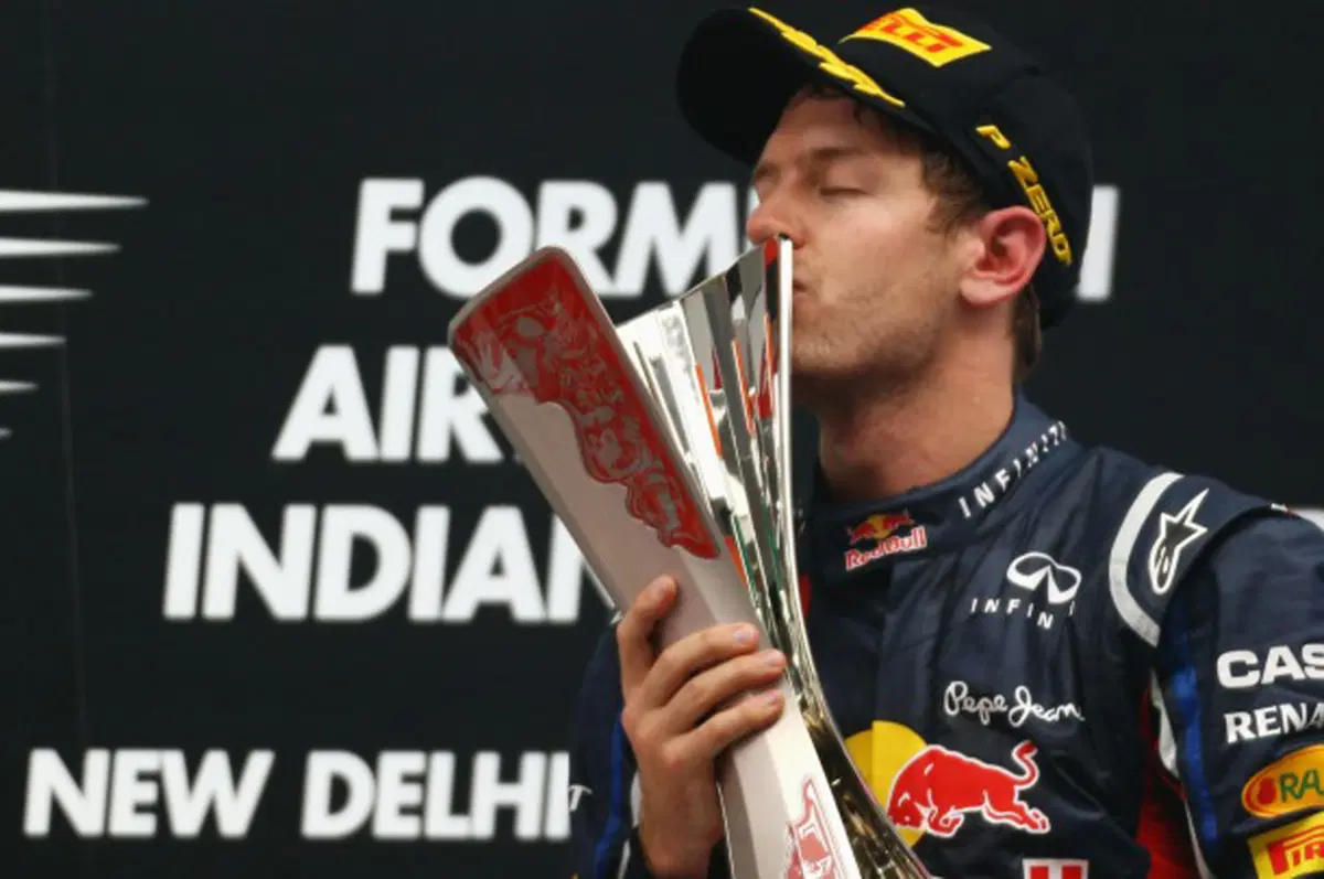 Vettel vince il GP d'India