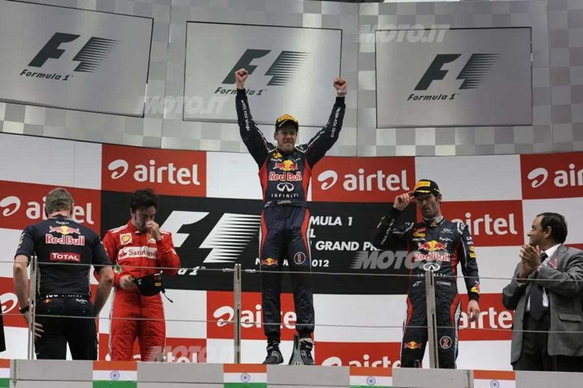 Vettel vince il GP d'India (2)