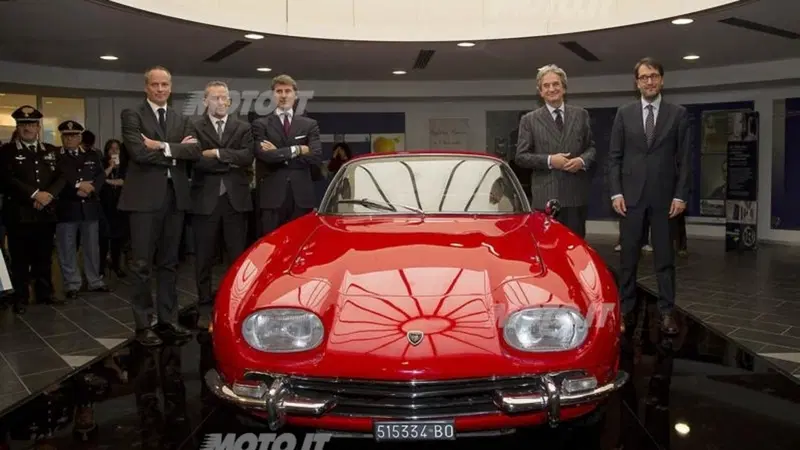 Cinquant'anni di storia Lamborghini al Marconi di Bologna