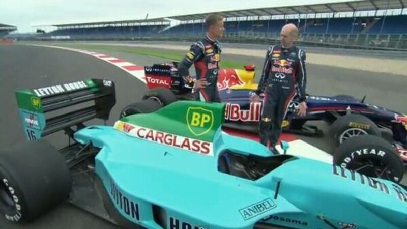 Adrian Newey prova la Red Bull RB6 - Video