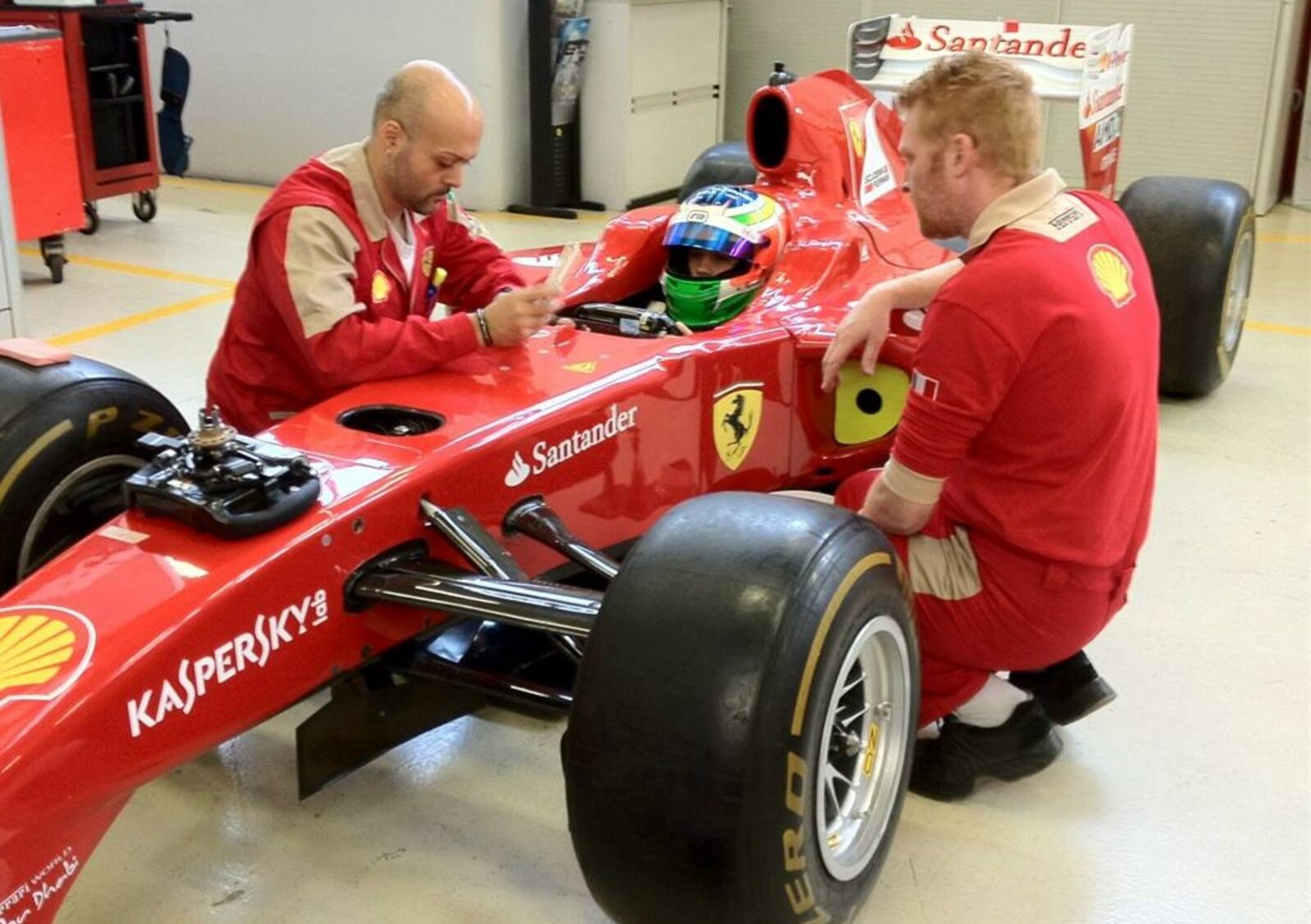 Agostini prossimo al debutto con la Ferrari
