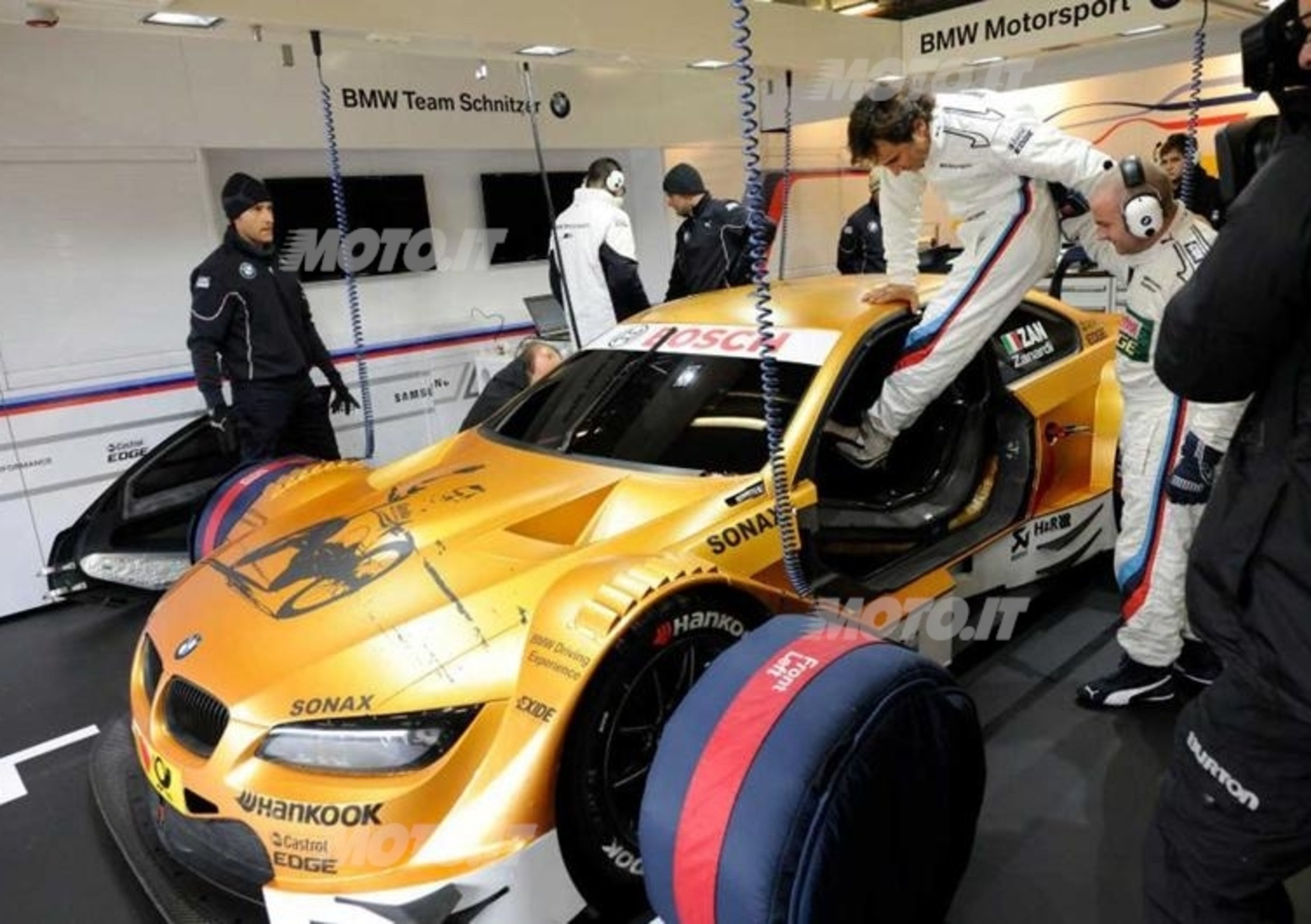 Alex Zanardi: test al N&uuml;rburgring con la BMW M3 DTM