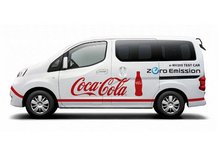 Nissan e-NV200: un van elettrico per la Coca-Cola