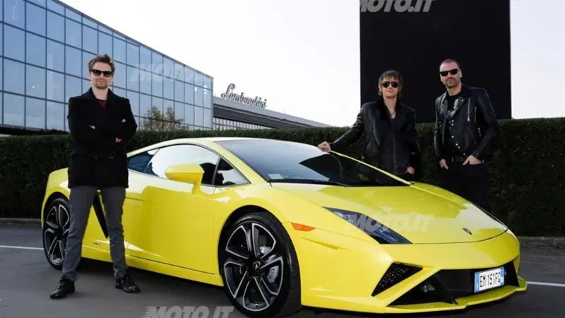 Lamborghini: i Muse a Sant'Agata Bolognese