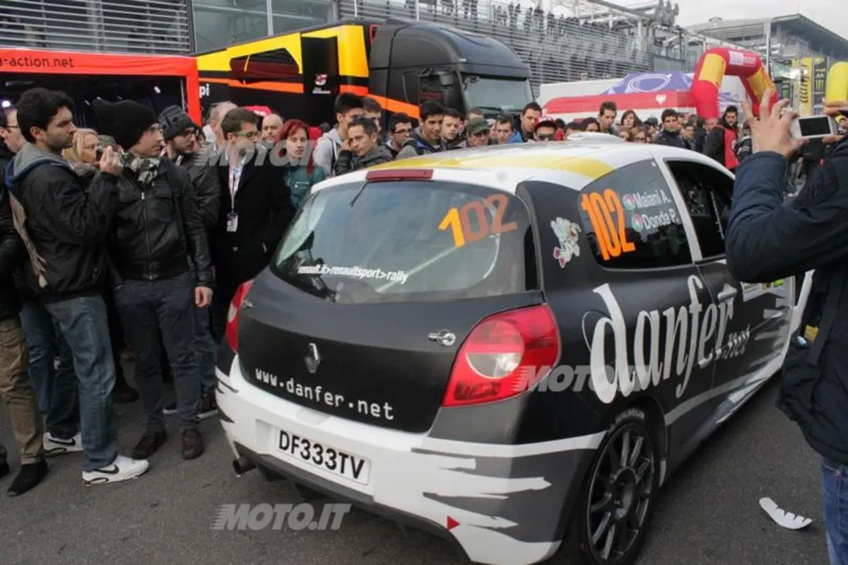 Valentino Rossi su Ford Fiesta WRC al Monza Rally Show 2012 (25)