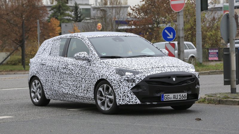 Inside spy shots: the new Opel Corsa