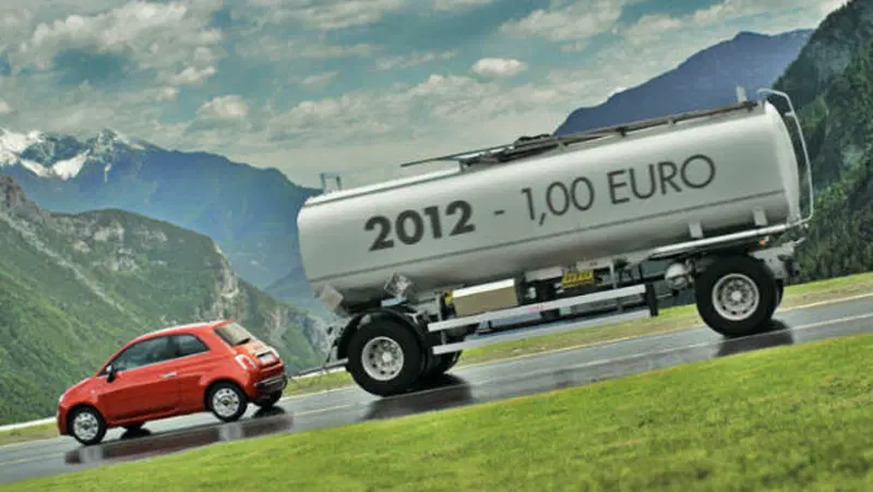 Fiat multata dall'Anitrust per lo spot sulla benzina ad 1 euro