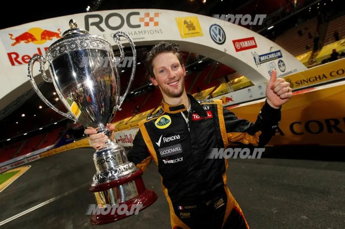 Race of Champions: Grosjean, Schumi e Vettel
