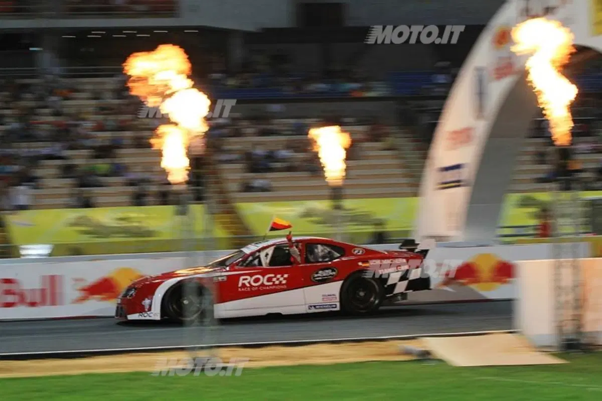 Race of Champions: Grosjean, Schumi e Vettel (3)