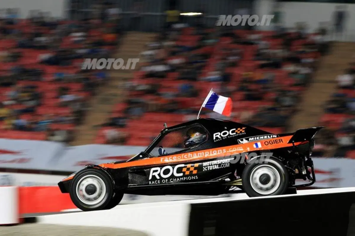 Race of Champions: Grosjean, Schumi e Vettel (10)