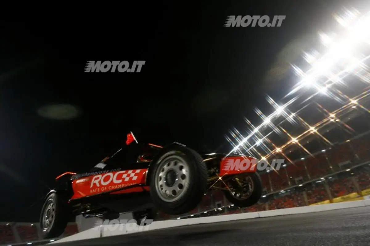 Race of Champions: Grosjean, Schumi e Vettel (12)
