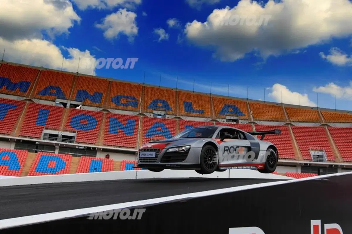 Race of Champions: Grosjean, Schumi e Vettel (17)