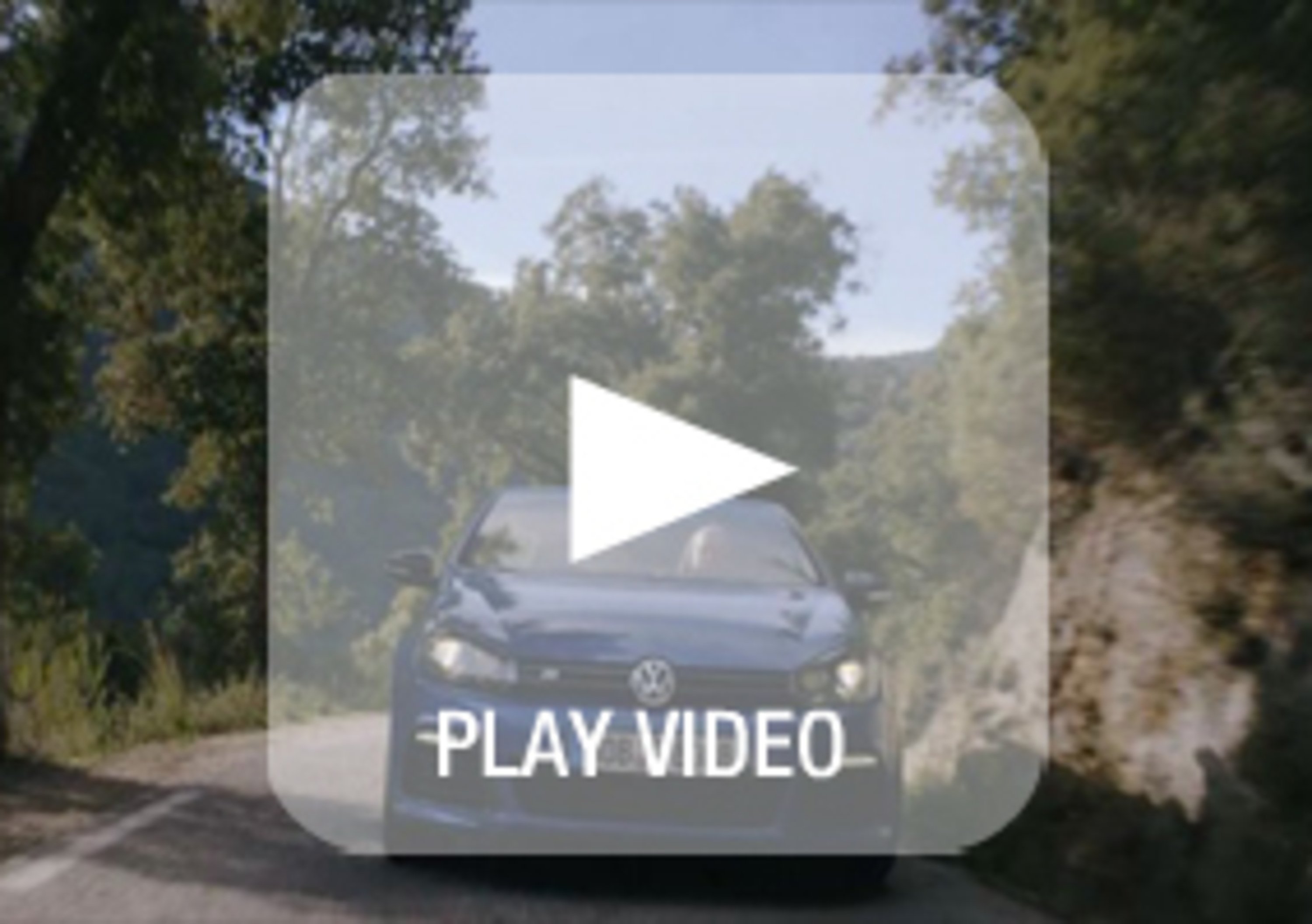 Volkswagen Golf R Cabriolet: primo video ufficiale