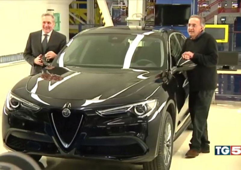 Alfa Romeo Stelvio: anteprima &quot;scoop&quot; al TG5 per la versione normale