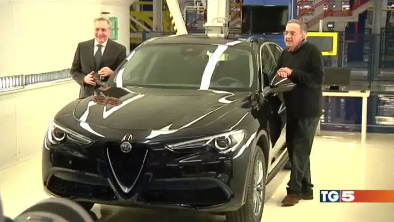 Alfa Romeo Stelvio: anteprima "scoop" al TG5 per la versione normale