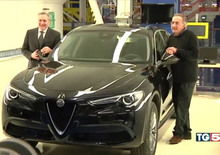 Alfa Romeo Stelvio: anteprima scoop al TG5 per la versione normale