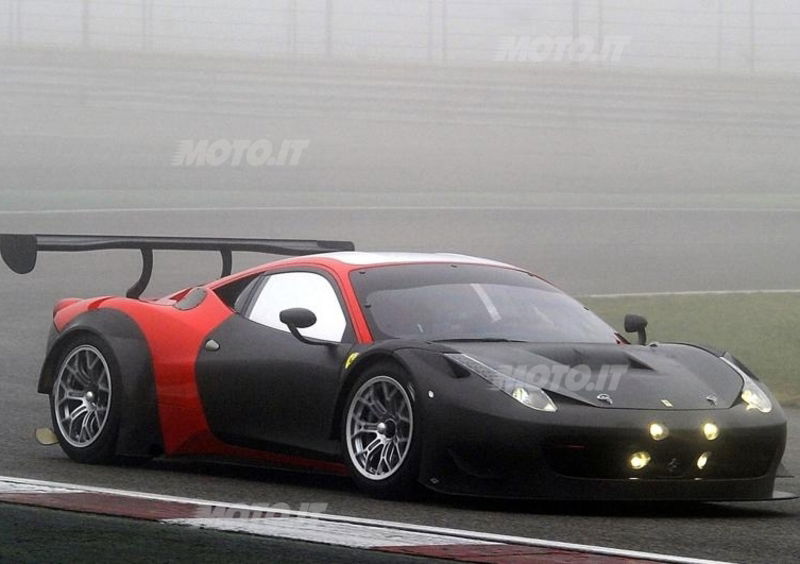 Ferrari 458 Italia GT3 2013: effettuati i primi test ad Adria