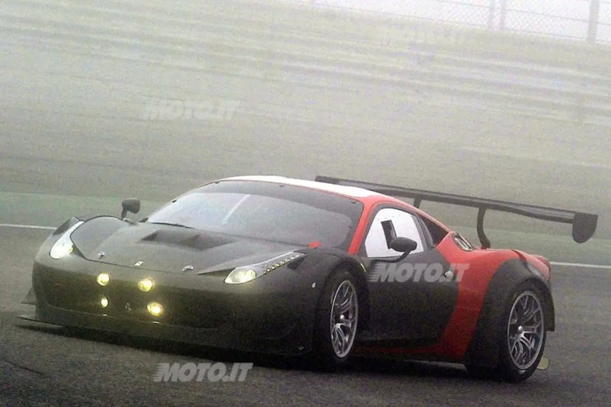 Ferrari 458 Italia GT3 2013: effettuati i primi test ad Adria