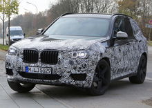 Nuova BMW X3: nuove foto dei prototipi in test