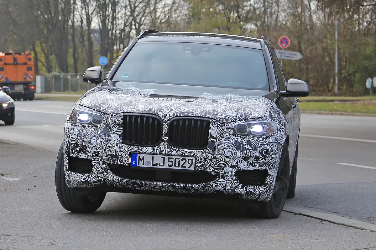 Nuova BMW X3: nuove foto dei prototipi in test (2)