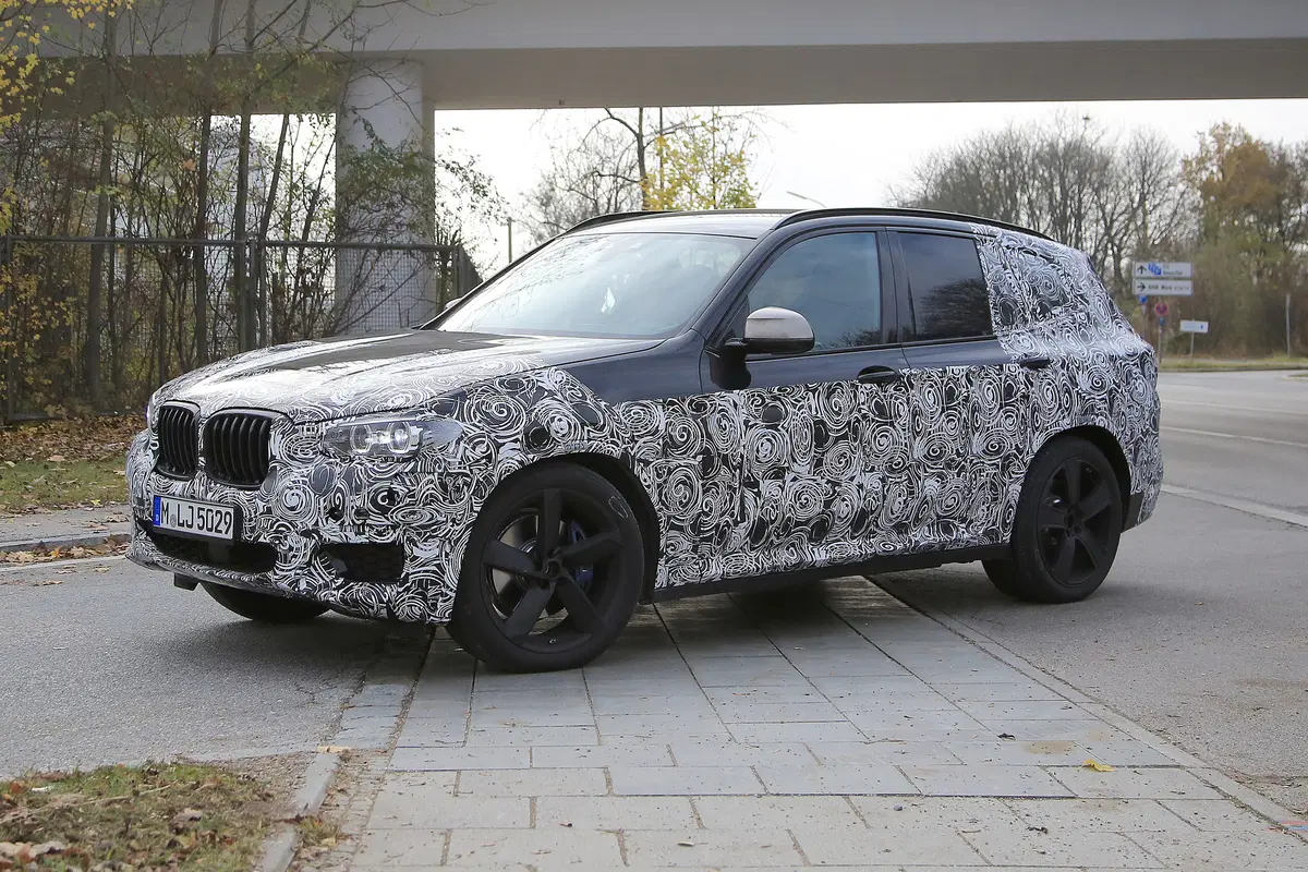 Nuova BMW X3: nuove foto dei prototipi in test (9)