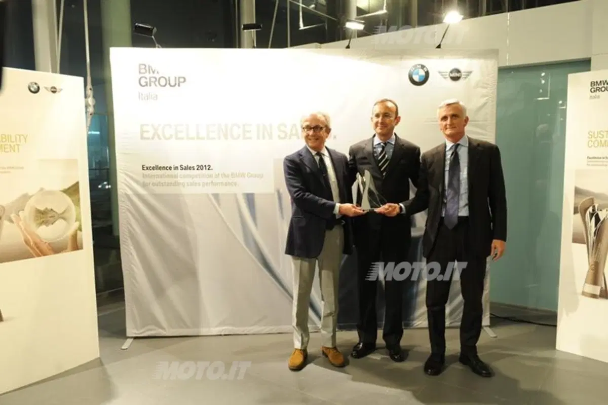BMW: la concessionaria Nanni Nember all’Excellence in Sales 2012 (2)