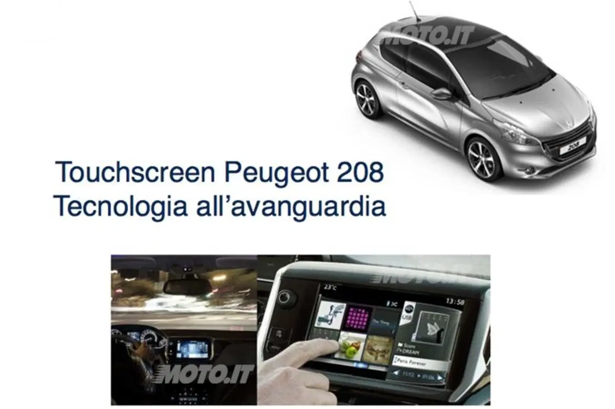 Peugeot 208: i segreti del sistema multimediale Touchscreen SMEG (12)