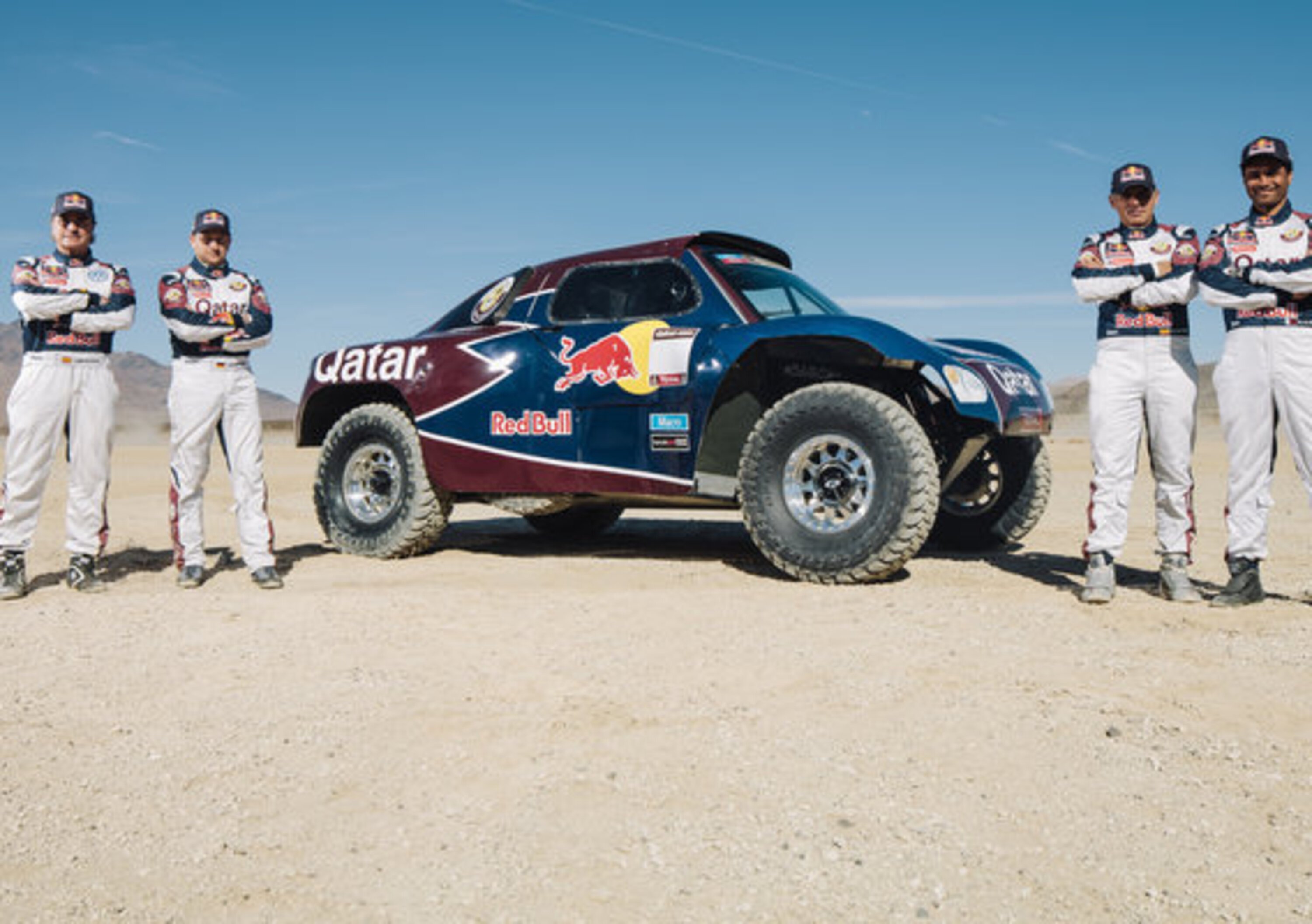 Dakar 2013: sempre pi&ugrave; competitivi i Buggy Qatar-Red Bull
