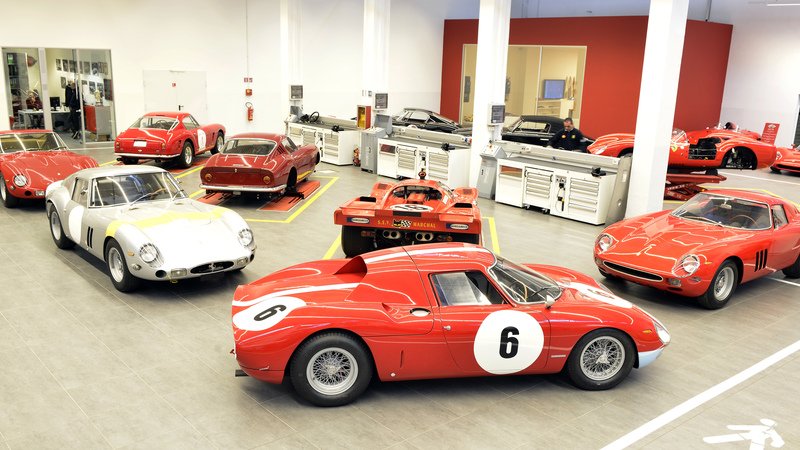 Ferrari Classiche: 5 250 GTO nell&rsquo;officina di Maranello