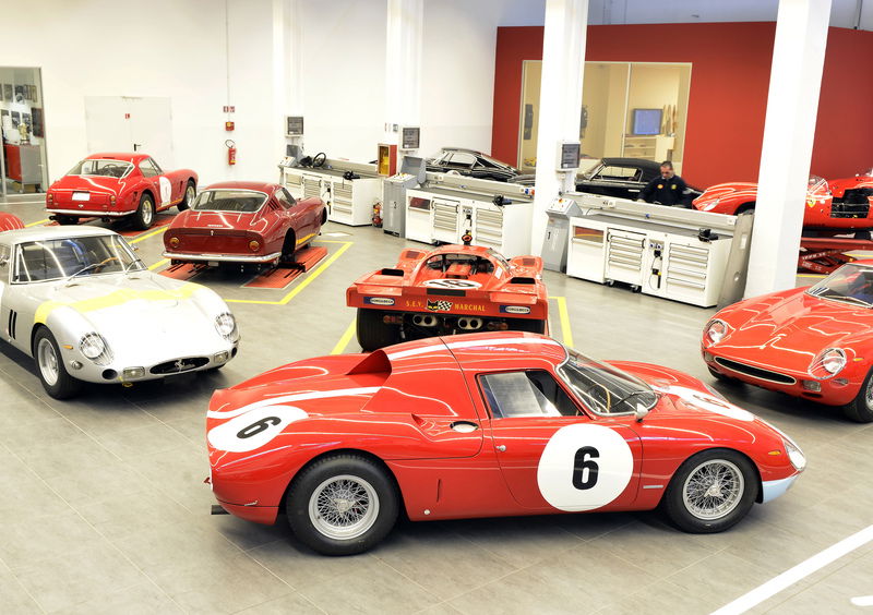 Ferrari Classiche: 5 250 GTO nell&rsquo;officina di Maranello