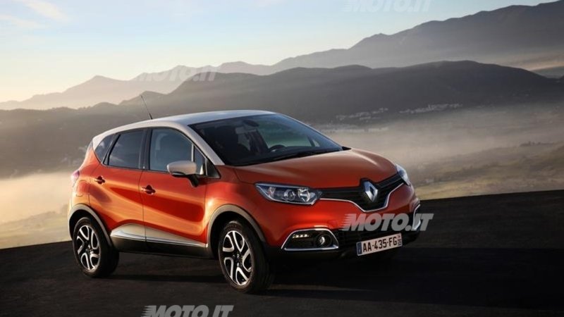Renault Captur: prime immagini ufficiali