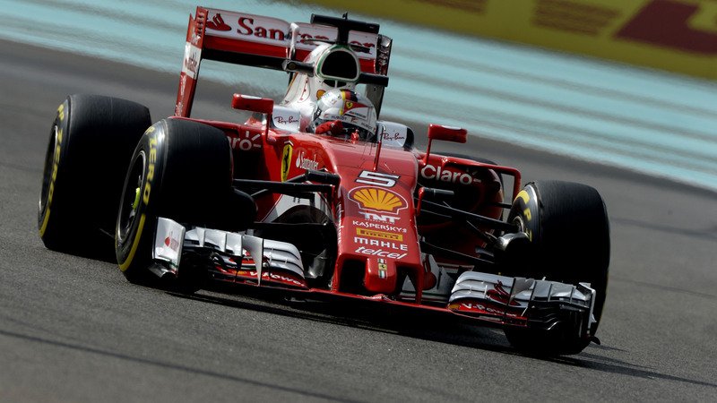 F1, Gp Abu Dhabi 2016, FP3: Vettel al top