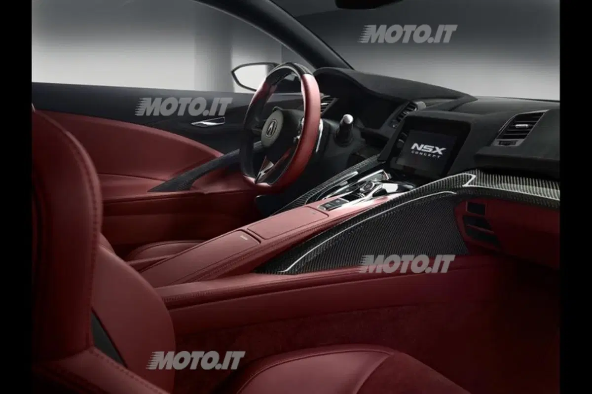 Acura NSX Concept: ecco gli interni (7)