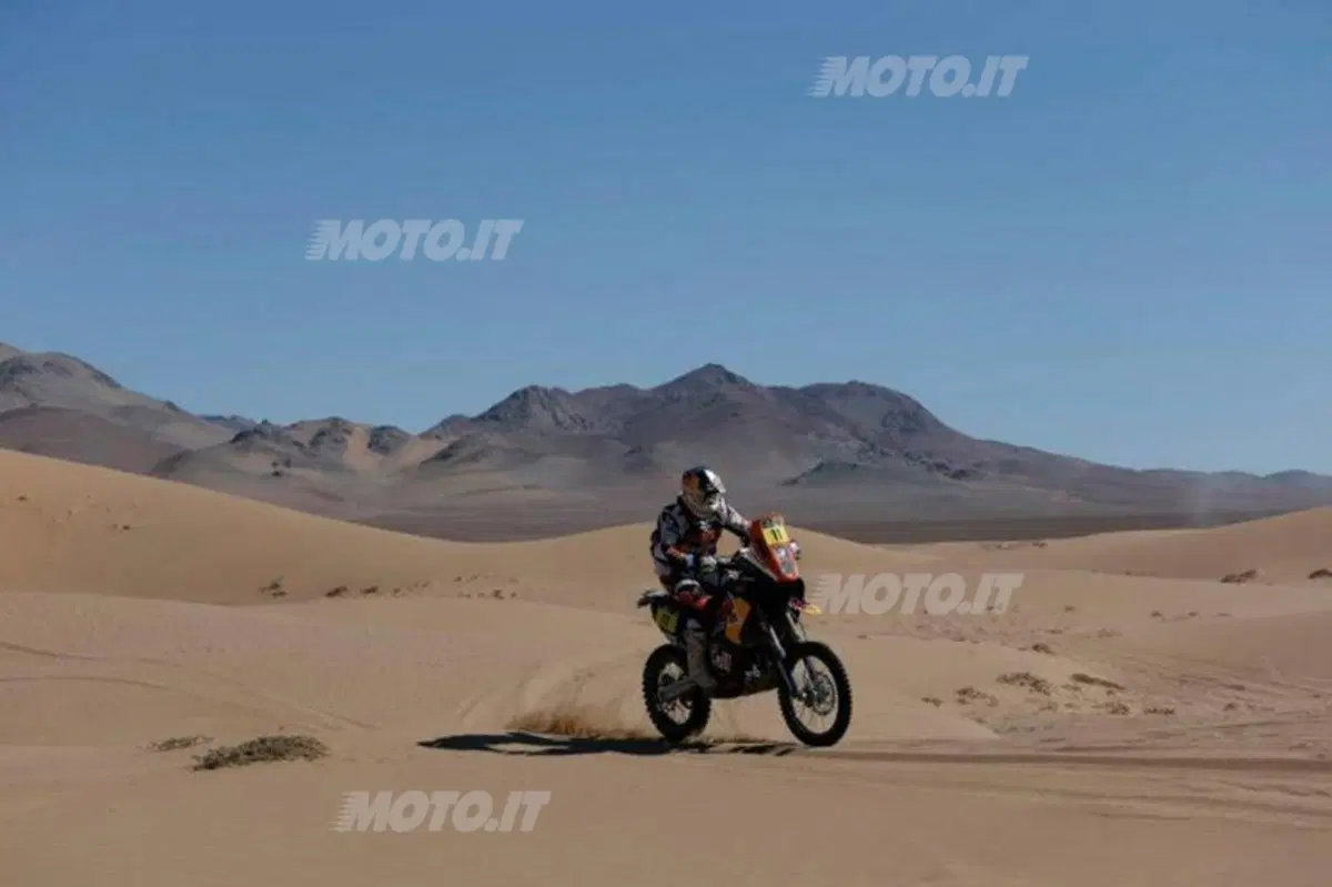 Dakar 2013, tappa 13. Vince Lopez (KTM), Despres è più vicino. Botturi costretto al ritiro