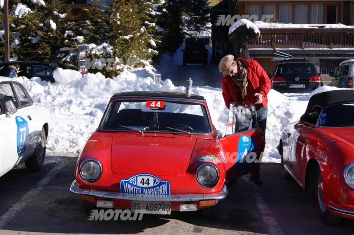 Winter Marathon 2013: Vince Margiotta su Morris Mini Cooper del 1965 (24)