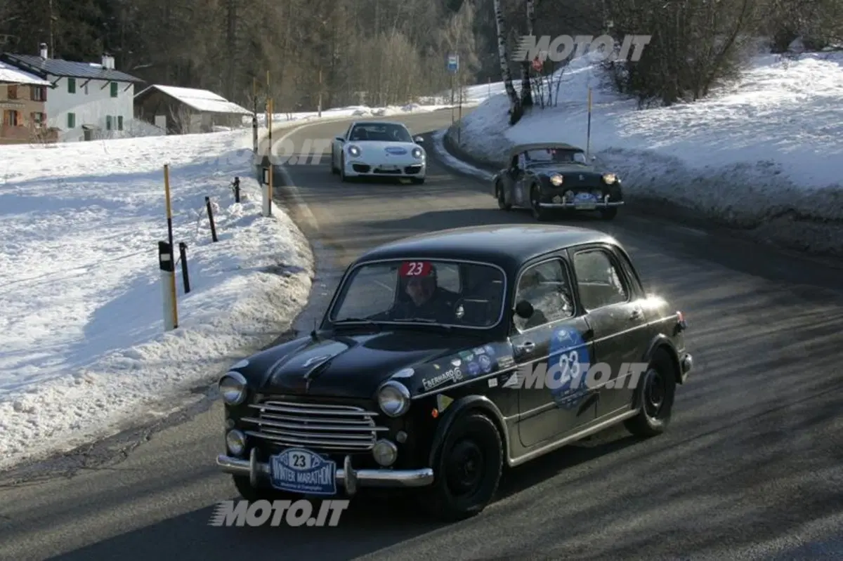 Winter Marathon 2013: Vince Margiotta su Morris Mini Cooper del 1965 (48)