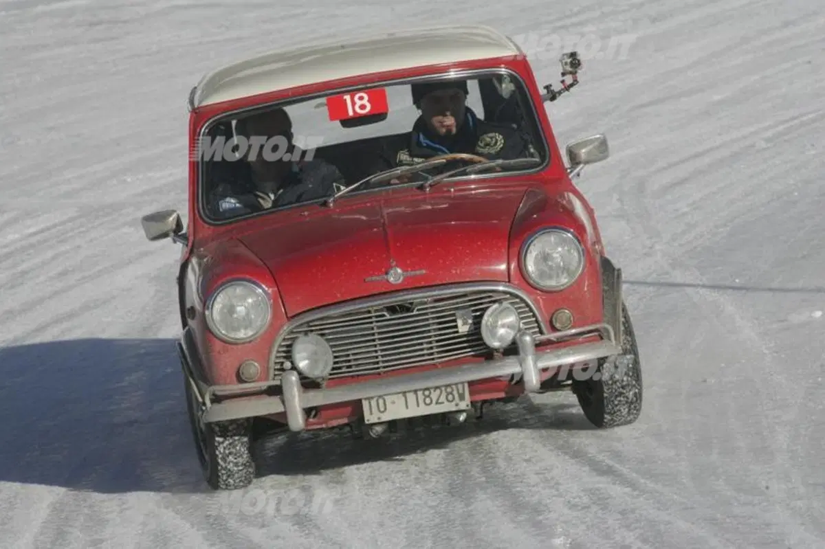 Winter Marathon 2013: Vince Margiotta su Morris Mini Cooper del 1965 (66)