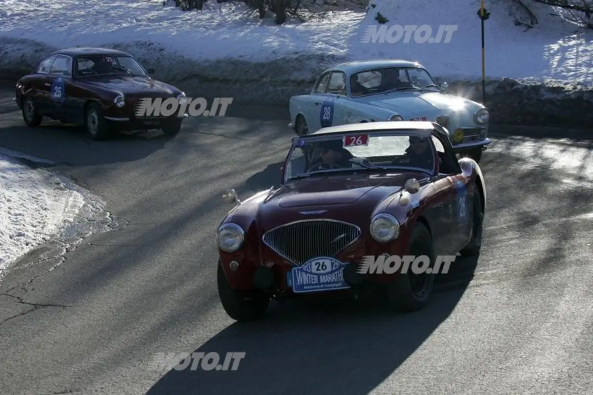 Winter Marathon 2013: Vince Margiotta su Morris Mini Cooper del 1965 (70)