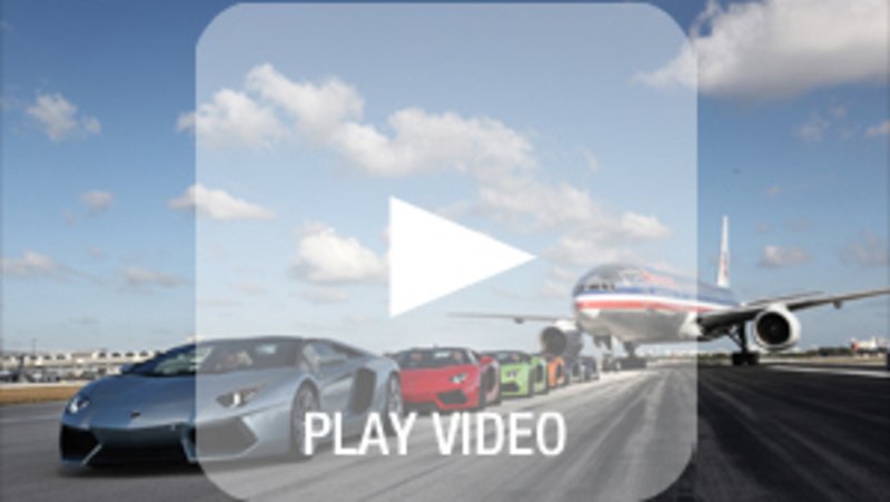 Lamborghini Aventador Roadster: a tutta velocit&agrave; nell&rsquo;aeroporto di Miami
