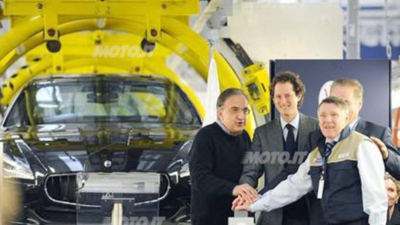 Maserati: inaugurato lo stabilimento di Grugliasco. Marchionne: &laquo;Giornata storica&raquo;