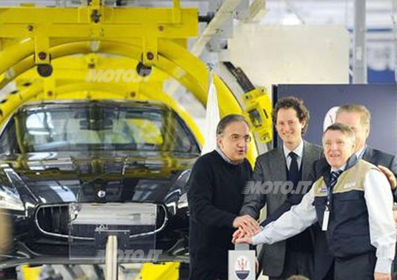 Maserati: inaugurato lo stabilimento di Grugliasco. Marchionne: &laquo;Giornata storica&raquo;