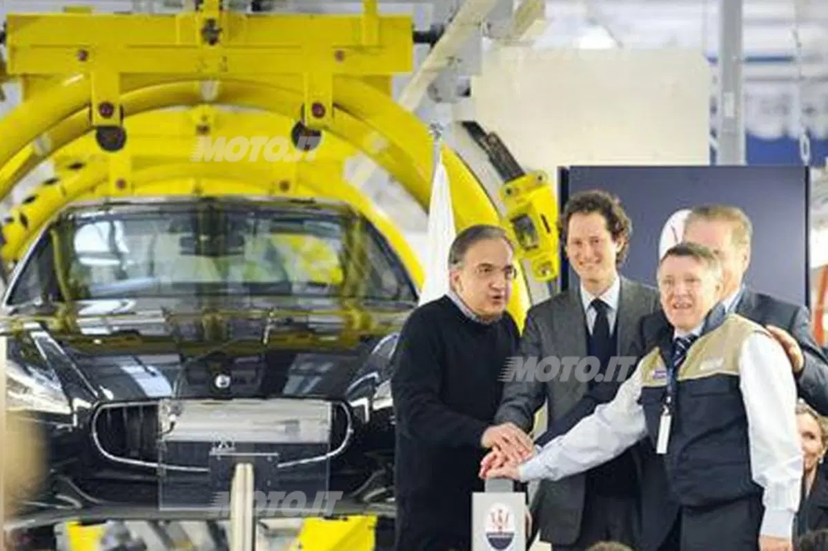 Maserati: inaugurato lo stabilimento di Grugliasco. Marchionne: «Giornata storica»