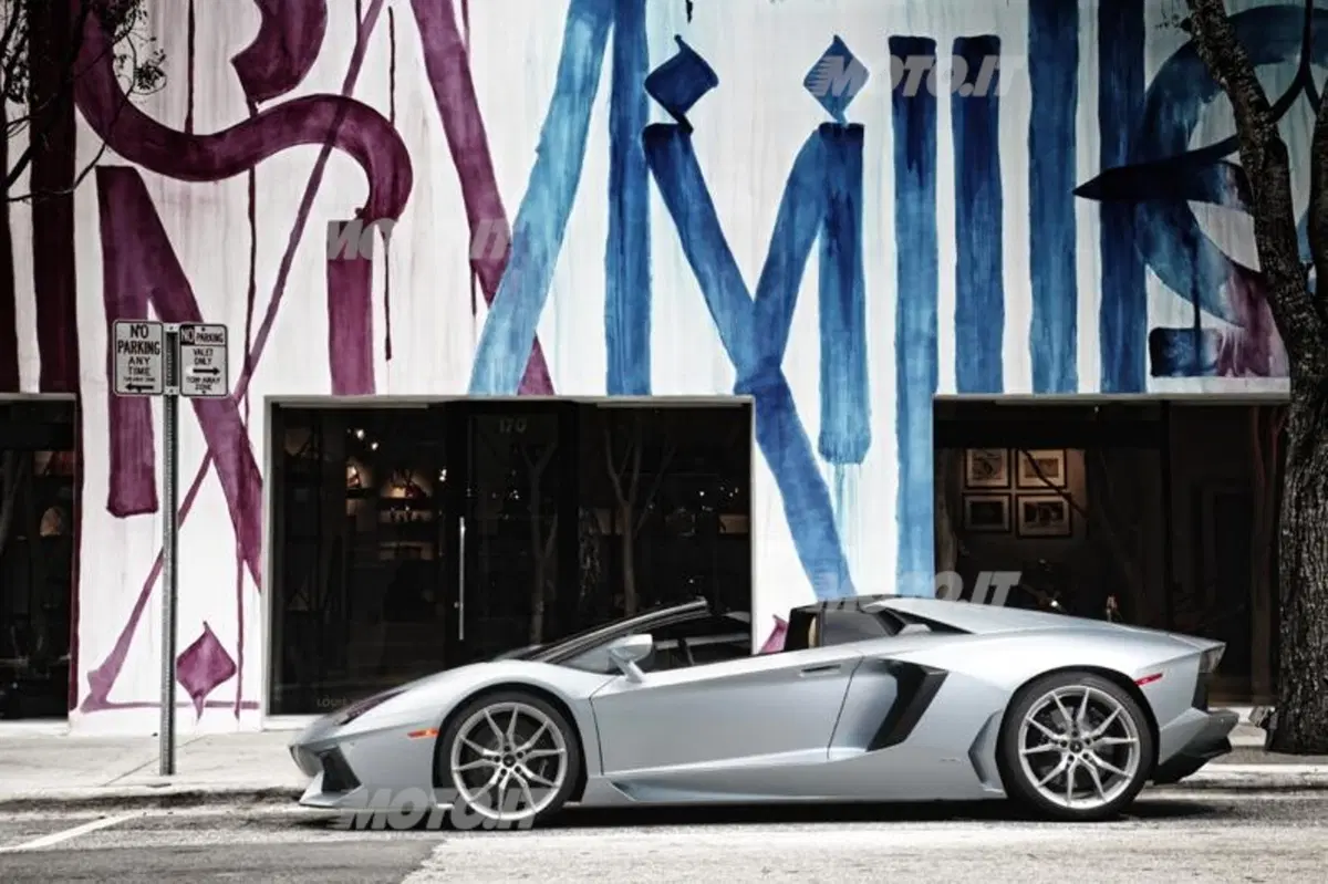 Pirelli P Zero per la Lamborghini Aventador Roadster